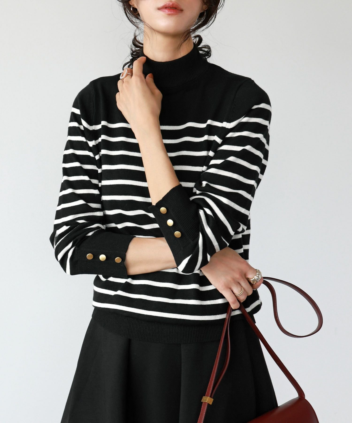 【エルフランク/ELFRANK】の【選べる福袋対象】【サステナブルリサイクル糸使用】ハイネックニットプルオーバー 人気、トレンドファッション・服の通販 founy(ファニー) 　ファッション　Fashion　レディースファッション　Fashion for Women　トップス・カットソー　Cut & Sew Tops　ニット　Knit Tops & Sweaters　カジュアルプルオーバー・ニットトップス　Pullovers & Knit Tops / Casual Pullovers　インナー　Innerwear　春　Spring　秋　Autumn　ハイネック　High Neck, Mock Neck　ベーシック　Basic, Essential　ロング　Long, Long-Length　新作・新入荷　New Arrivals / New In　プチプライス・低価格　Affordable / Budget Price　福袋 ハッピーバッグ　Lucky Bag / Happy Bag　 other-1|ID: prp329100003801919 ipo3291000000025800435