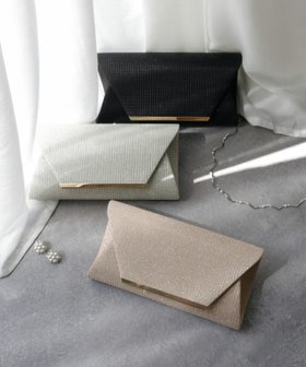 【ガール/GIRL】 ラメサテンゴールドプレートフラップ2wayパーティーバッグ人気、トレンドファッション・服の通販 founy(ファニー) ファッション Fashion レディースファッション Fashion for Women バッグ Bags 新作・新入荷 New Arrivals / New In プチプライス・低価格 Affordable / Budget Price |ID:prp329100003801947