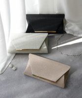 【ガール/GIRL】のラメサテンゴールドプレートフラップ2wayパーティーバッグ 人気、トレンドファッション・服の通販 founy(ファニー) ファッション Fashion レディースファッション Fashion for Women バッグ Bags 新作・新入荷 New Arrivals / New In プチプライス・低価格 Affordable / Budget Price |ID:prp329100003801947