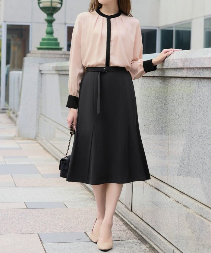 【フロリア/Flolia】の洗えるベルト付きマーメイドフレアミモレ丈スカート インテリア・キッズ・メンズ・レディースファッション・服の通販 founy(ファニー) https://founy.com/ ファッション Fashion レディースファッション Fashion for Women スカート Skirts ベルト&ウエストマーク Belts & Waist Accessories 新作・新入荷 New Arrivals / New In プチプライス・低価格 Affordable / Budget Price 洗える Machine Washable |ID: prp329100003801976 ipo3291000000035901912