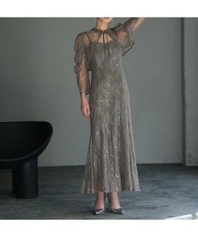 【ガール/GIRL】 【3WAY 着回しを楽しめる】リボンレースハイネックボレロ&キャミソールワンピースの2点セット総レースマーメイドロング丈結婚式ワンピースドレス人気、トレンドファッション・服の通販 founy(ファニー) ファッション Fashion レディースファッション Fashion for Women アウター Coat / Outerwear Collection ボレロ・ショート丈ジャケット / ドレス羽織りに Boleros & Short Jackets ワンピース Dresses フォーマル・パーティードレス・結婚式用ドレス Elegant & Casual Dresses 新作・新入荷 New Arrivals / New In キャミソール Camisole, Spaghetti Strap Top ドレス Dress, One-Piece プチプライス・低価格 Affordable / Budget Price 結婚式 Wedding |ID:prp329100003806810