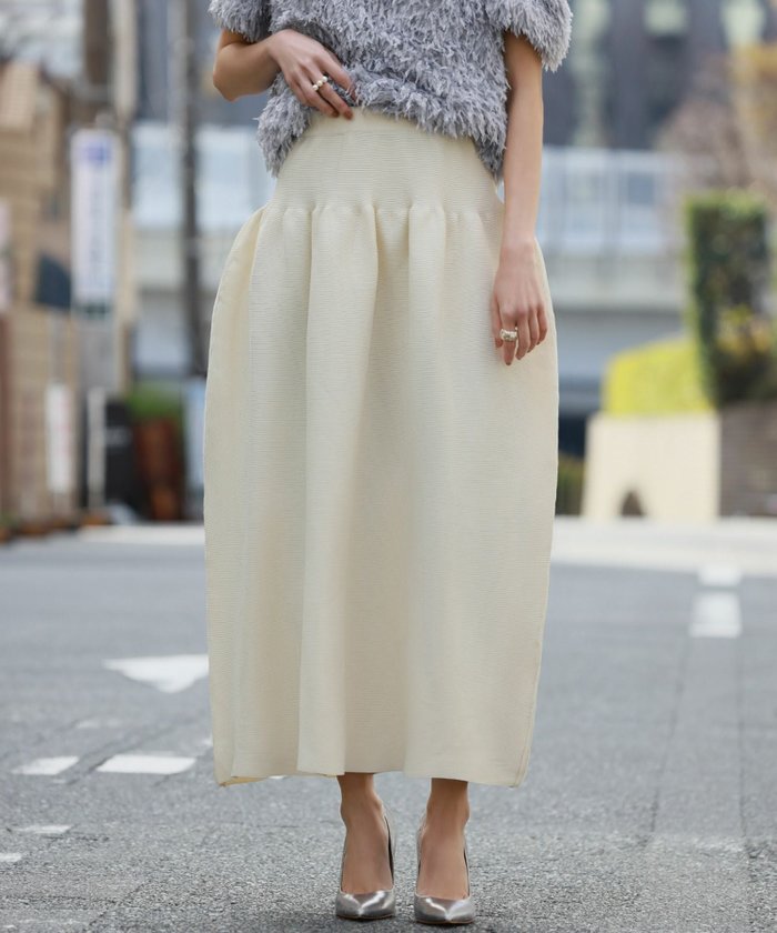 【エルフランク/ELFRANK】のハイウエストロングニットコクーンスカート インテリア・キッズ・メンズ・レディースファッション・服の通販 founy(ファニー) https://founy.com/ ファッション Fashion レディースファッション Fashion for Women スカート Skirts 新作・新入荷 New Arrivals / New In プチプライス・低価格 Affordable / Budget Price |ID: prp329100003843996 ipo3291000000036169738