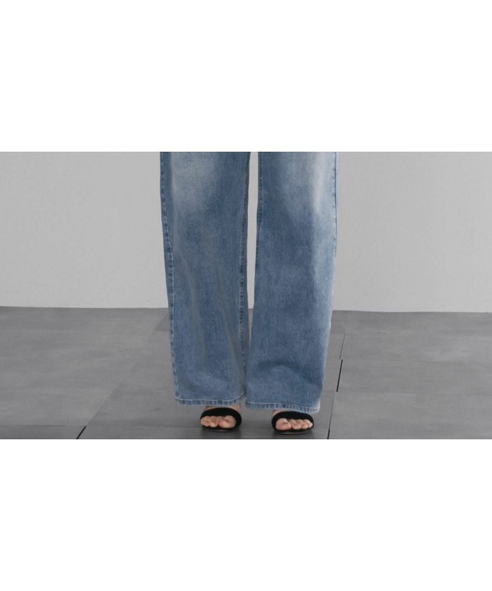 【エルフランク/ELFRANK】のカーブデニムパンツ Washable インテリア・キッズ・メンズ・レディースファッション・服の通販 founy(ファニー) https://founy.com/ ファッション Fashion レディースファッション Fashion for Women パンツ Pants & Trousers デニムパンツ・ジーンズ・美脚デニム Denim Jeans & Pants 新作・新入荷 New Arrivals / New In プチプライス・低価格 Affordable / Budget Price |ID: prp329100003988384 ipo3291000000036170116