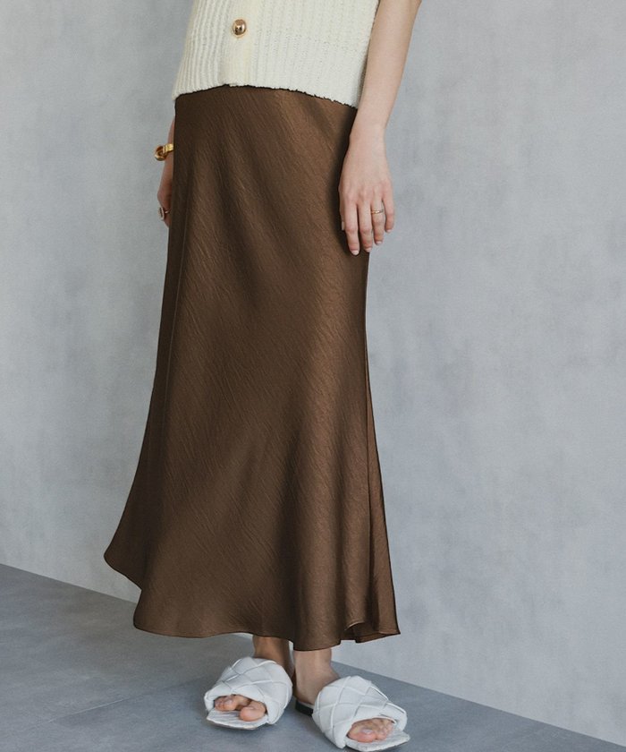 【エルフランク/ELFRANK】のヴィンテージサテンロングマーメイドスカート Washable インテリア・キッズ・メンズ・レディースファッション・服の通販 founy(ファニー) https://founy.com/ ファッション Fashion レディースファッション Fashion for Women スカート Skirts 新作・新入荷 New Arrivals / New In プチプライス・低価格 Affordable / Budget Price |ID: prp329100003997981 ipo3291000000035901684