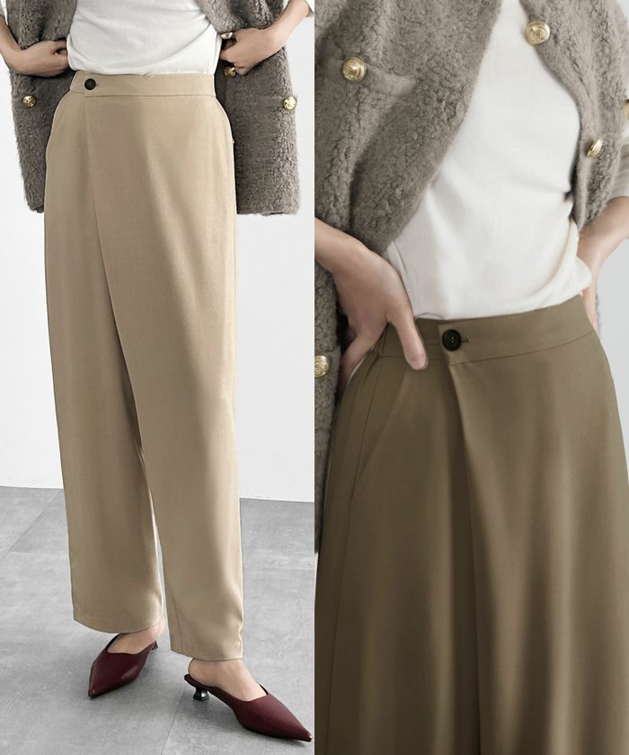 【エルフランク/ELFRANK】の【在庫限り!特別SALE】カシュクールパンツ Washable インテリア・キッズ・メンズ・レディースファッション・服の通販 founy(ファニー) https://founy.com/ ファッション Fashion レディースファッション Fashion for Women パンツ Pants & Trousers 新作・新入荷 New Arrivals / New In プチプライス・低価格 Affordable / Budget Price |ID: prp329100004089017 ipo3291000000035503941