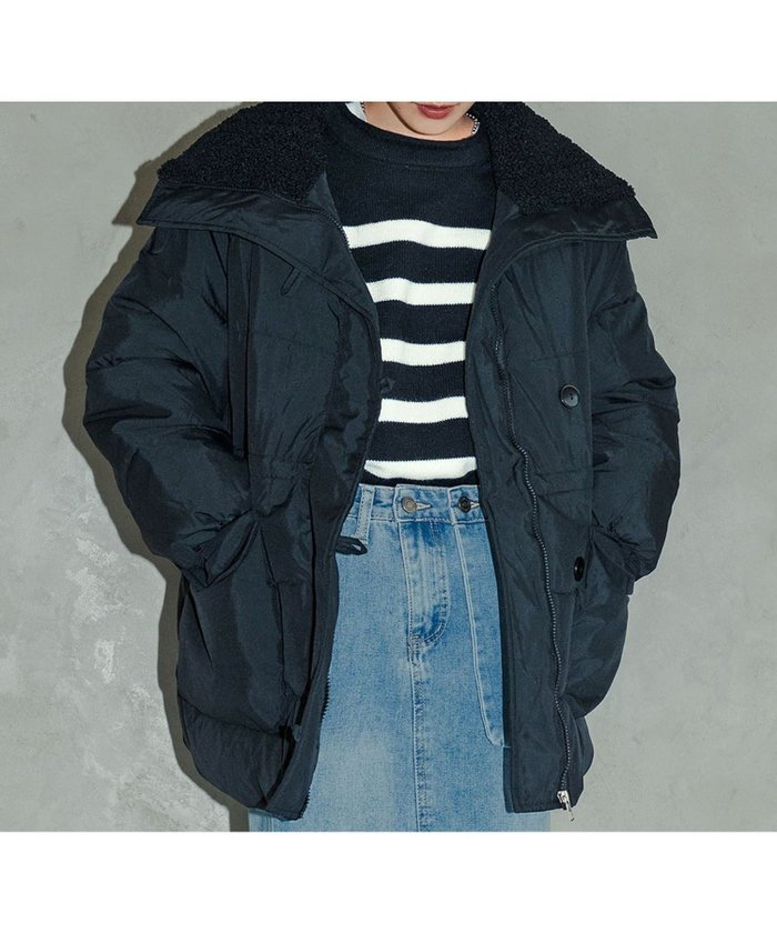 【アンピルーラ/Ampirula】の洗える中綿オーバーサイズコート インテリア・キッズ・メンズ・レディースファッション・服の通販 founy(ファニー) https://founy.com/ ファッション Fashion レディースファッション Fashion for Women アウター Coat / Outerwear Collection コート・ロングコート・ピーコート Long Coats, Peacoats & More 新作・新入荷 New Arrivals / New In プチプライス・低価格 Affordable / Budget Price 洗える Machine Washable |ID: prp329100004186765 ipo3291000000035901555