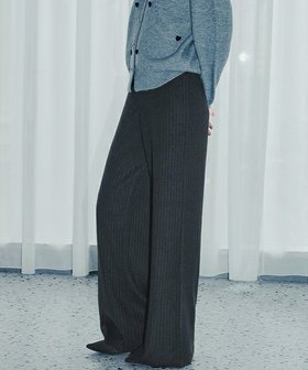【アンピルーラ/Ampirula】のリブニットワイドパンツ 人気、トレンドファッション・服の通販 founy(ファニー) ファッション Fashion レディースファッション Fashion for Women パンツ Pants & Trousers 新作・新入荷 New Arrivals / New In プチプライス・低価格 Affordable / Budget Price |ID:prp329100004186771