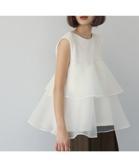 【エルフランク/ELFRANK】のフレアデザインティアードチュニック Washable 人気、トレンドファッション・服の通販 founy(ファニー) ファッション Fashion レディースファッション Fashion for Women トップス・カットソー Cut & Sew Tops 新作・新入荷 New Arrivals / New In プチプライス・低価格 Affordable / Budget Price |ID:prp329100004338040