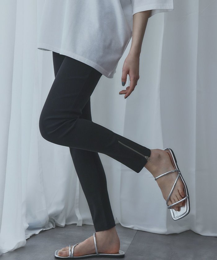 【アンピルーラ/Ampirula】の洗える裾ジップストレッチレギンスパンツ インテリア・キッズ・メンズ・レディースファッション・服の通販 founy(ファニー) https://founy.com/ ファッション Fashion レディースファッション Fashion for Women パンツ Pants & Trousers レギンス Leggings & Stretch Pants 新作・新入荷 New Arrivals / New In プチプライス・低価格 Affordable / Budget Price 洗える Machine Washable |ID: prp329100004344318 ipo3291000000035503597