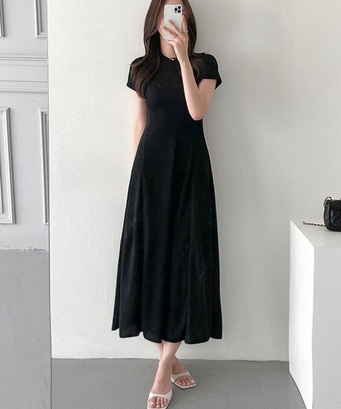 【ロワ/LOWO】のリラックスシンプルフレアロングワンピース インテリア・キッズ・メンズ・レディースファッション・服の通販 founy(ファニー) https://founy.com/ ファッション Fashion レディースファッション Fashion for Women ワンピース Dresses シンプル Simple, Minimal フレア Flare, Flared プチプライス・低価格 Affordable / Budget Price リラックス Relax, Relaxed Fit ロング Long, Long-Length ワーク Workwear, Utility Style エレガント 上品 Elegant |ID: prp329100004388308 ipo3291000000030676950