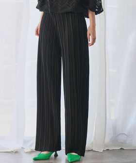 【アンピルーラ/Ampirula】の洗えるプリーツワイドストレートパンツ 人気、トレンドファッション・服の通販 founy(ファニー) ファッション Fashion レディースファッション Fashion for Women パンツ Pants & Trousers 新作・新入荷 New Arrivals / New In プチプライス・低価格 Affordable / Budget Price 洗える Machine Washable |ID:prp329100004417641