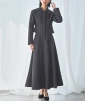 【フロリア/Flolia】のボウタイ付きジャケット・フレアスカート2点セットスーツ 人気、トレンドファッション・服の通販 founy(ファニー) ファッション Fashion レディースファッション WOMEN アウター Coat Outerwear ジャケット Jackets スカート Skirt Aライン/フレアスカート Flared A-Line Skirts スーツ Suits スーツ ジャケット Jacket スーツ スカート Skirt スーツセット Suit Sets ジャケット Jacket スタンド Stand スーツ Suit セットアップ Set Up フレア Flare リボン Ribbon プチプライス・低価格 Affordable エレガント 上品 Elegant セレモニー Ceremony 入学式 Entrance Ceremony 卒業式 Graduation Ceremony ビジネス 仕事 通勤 Business |ID:prp329100004419302