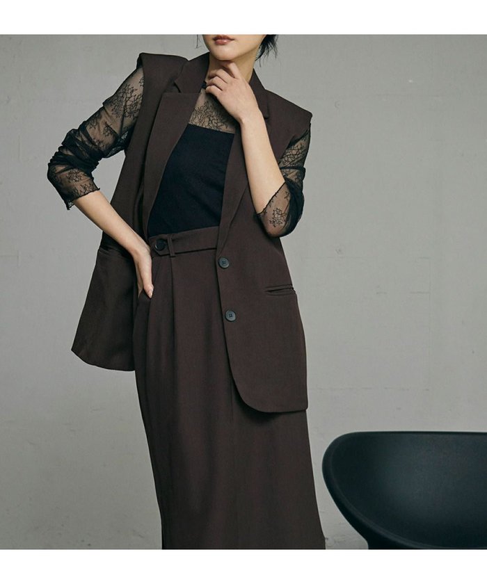 【フロリア/Flolia】のオーバーサイズテーラードジレ・サイドスリットスカート2点セットスーツ インテリア・キッズ・メンズ・レディースファッション・服の通販 founy(ファニー) https://founy.com/ ファッション Fashion レディースファッション Fashion for Women アウター Coat / Outerwear Collection スーツ Business Suits & Workwear スーツスカート・ビジネス用スカート Suit Skirts / Office Skirts スーツセット・2点セット・レディーススーツ Suit Sets / 2-Piece Suits / Office Suit Sets 新作・新入荷 New Arrivals / New In スーツ Suit, Formalwear プチプライス・低価格 Affordable / Budget Price |ID: prp329100004419303 ipo3291000000036167095