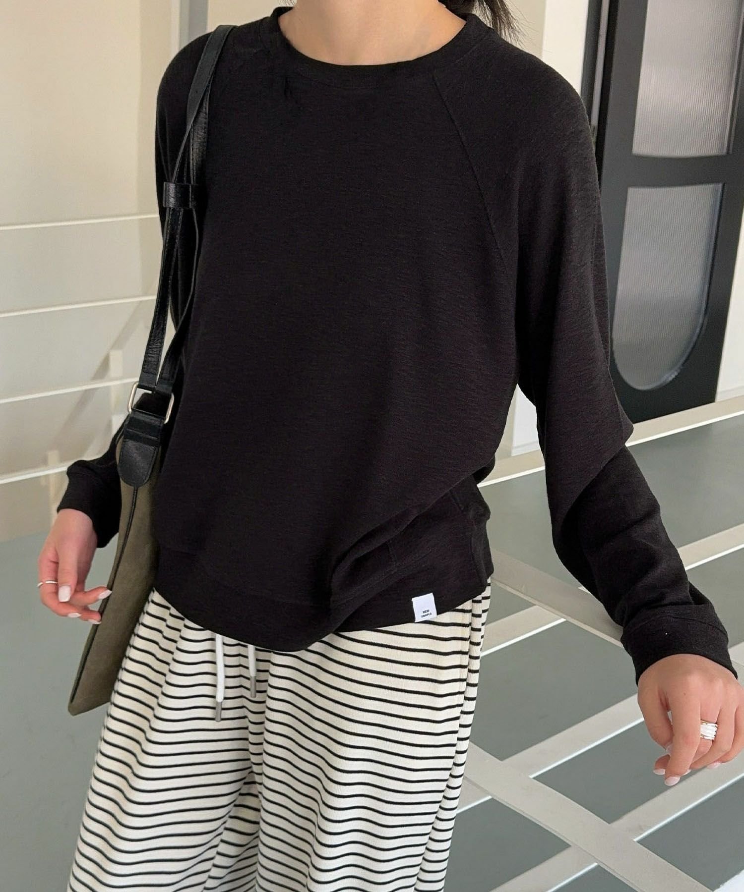 【ロワ/LOWO】の【2025SS】ラグランスリーブシンプルカットソー 人気、トレンドファッション・服の通販 founy(ファニー) 　ファッション　Fashion　レディースファッション　WOMEN　トップス・カットソー　Tops/Tshirt　カットソー　Cut and Sewn　NEW・新作・新着・新入荷　New Arrivals　2025年　2025　2025春夏・S/S　Ss,Spring/Summer,2025　インナー　Inner　シンプル　Simple　スウェット　Sweat　プチプライス・低価格　Affordable　 other-1|ID: prp329100004431826 ipo3291000000030954773