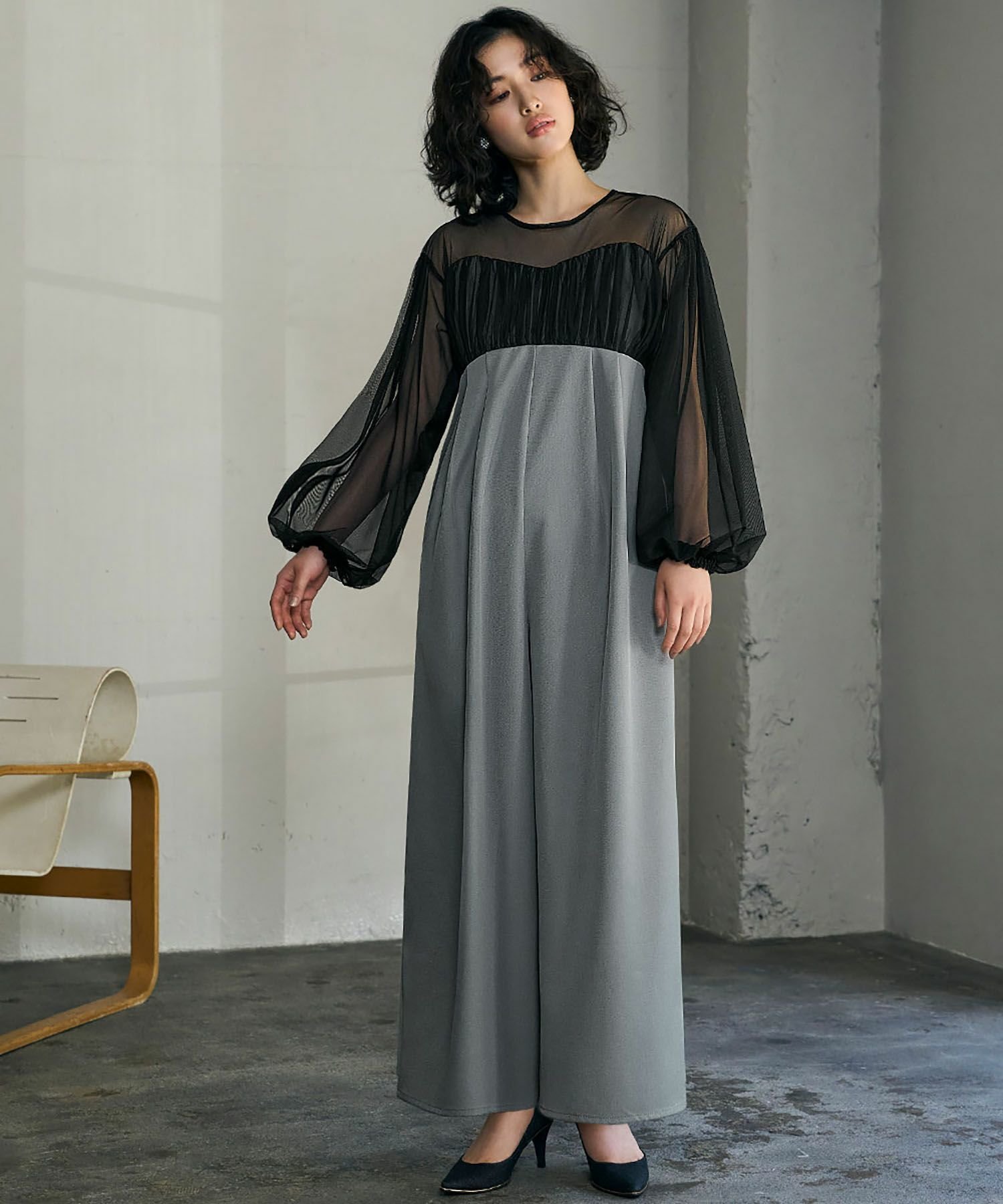 【ガール/GIRL】の【在庫限りの限定プライス】リネンタッチチュールドッキングオールインワンパンツドレス 人気、トレンドファッション・服の通販 founy(ファニー) 　ファッション　Fashion　レディースファッション　Fashion for Women　パンツ　Pants & Trousers　新作・新入荷　New Arrivals / New In　プチプライス・低価格　Affordable / Budget Price　リネン　Linen, Linen Fabric　 other-1|ID: prp329100004433640 ipo3291000000035900424