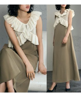 【ガール/GIRL】のチュールフリルベスト&キャミソールロングワンピースパーティードレス 人気、トレンドファッション・服の通販 founy(ファニー) ファッション Fashion レディースファッション Fashion for Women アウター Coat / Outerwear Collection ワンピース Dresses フォーマル・パーティードレス・結婚式用ドレス Elegant & Casual Dresses 新作・新入荷 New Arrivals / New In プチプライス・低価格 Affordable / Budget Price |ID:prp329100004440369