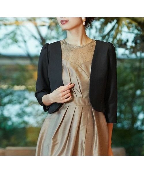 【ガール/GIRL】の裏地レースノーカラー結婚式ジャケットボレロ インテリア・キッズ・メンズ・レディースファッション・服の通販 founy(ファニー) https://founy.com/ ファッション Fashion レディースファッション WOMEN アウター Coat Outerwear ジャケット Jackets ボレロ Bolero jackets NEW・新作・新着・新入荷 New Arrivals ギャザー Gather コンパクト Compact シンプル Simple ジャケット Jacket プチプライス・低価格 Affordable ペプラム Peplum ボレロ Bolero レース Race 二次会 Wedding Party 切替 Switching 結婚式 Wedding Ceremony |ID: prp329100004460141 ipo3291000000031217104