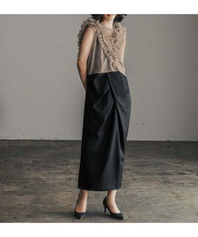 【ガール/GIRL】 【在庫限りの限定プライス】チュールフリルベスト&スレンダーワンピースロング結婚式オケージョンお呼ばれワンピースパーティードレス人気、トレンドファッション・服の通販 founy(ファニー) ファッション Fashion レディースファッション Fashion for Women アウター Coat / Outerwear Collection ワンピース Dresses フォーマル・パーティードレス・結婚式用ドレス Elegant & Casual Dresses 新作・新入荷 New Arrivals / New In オケージョン Occasion Wear プチプライス・低価格 Affordable / Budget Price 結婚式 Wedding |ID:prp329100004479149