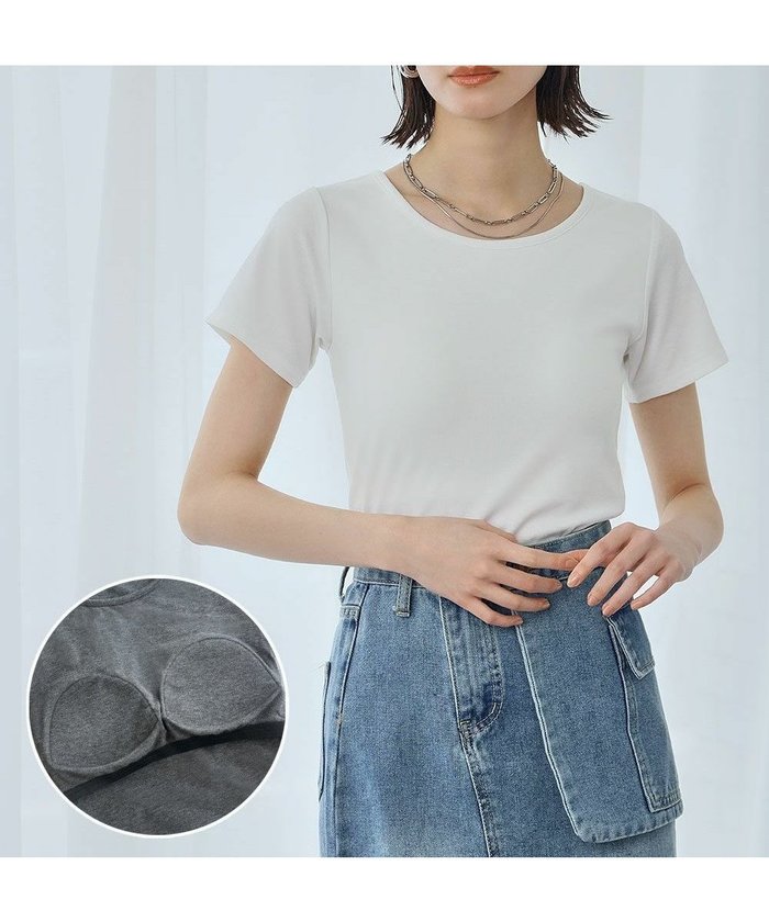 【アンピルーラ/Ampirula】の【2025SS】洗える美ラインデイリーベーシックカップ付Tシャツ インテリア・キッズ・メンズ・レディースファッション・服の通販 founy(ファニー) https://founy.com/ ファッション Fashion レディースファッション WOMEN トップス・カットソー Tops/Tshirt シャツ/ブラウス Shirts/Blouses ロング / Tシャツ T-Shirts インナー Inner 洗える Washable シンプル Simple スタイリッシュ Stylish フィット Fit リラックス Relax NEW・新作・新着・新入荷 New Arrivals プチプライス・低価格 Affordable 2025年 2025 2025春夏・S/S Ss,Spring/Summer,2025 |ID: prp329100004479166 ipo3291000000031577315