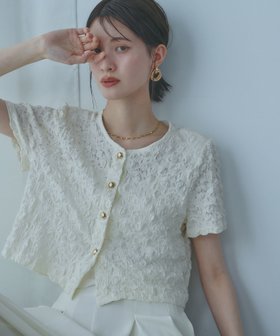 【アンピルーラ/Ampirula】 【2025SS】シワ加工半袖カーディガン人気、トレンドファッション・服の通販 founy(ファニー) ファッション Fashion レディースファッション WOMEN トップス・カットソー Tops/Tshirt カーディガン Cardigans NEW・新作・新着・新入荷 New Arrivals 2025年 2025 2025春夏・S/S Ss,Spring/Summer,2025 カーディガン Cardigan キャミソール Camisole コンパクト Compact シンプル Simple プチプライス・低価格 Affordable エレガント 上品 Elegant 半袖 Short Sleeve |ID:prp329100004524494