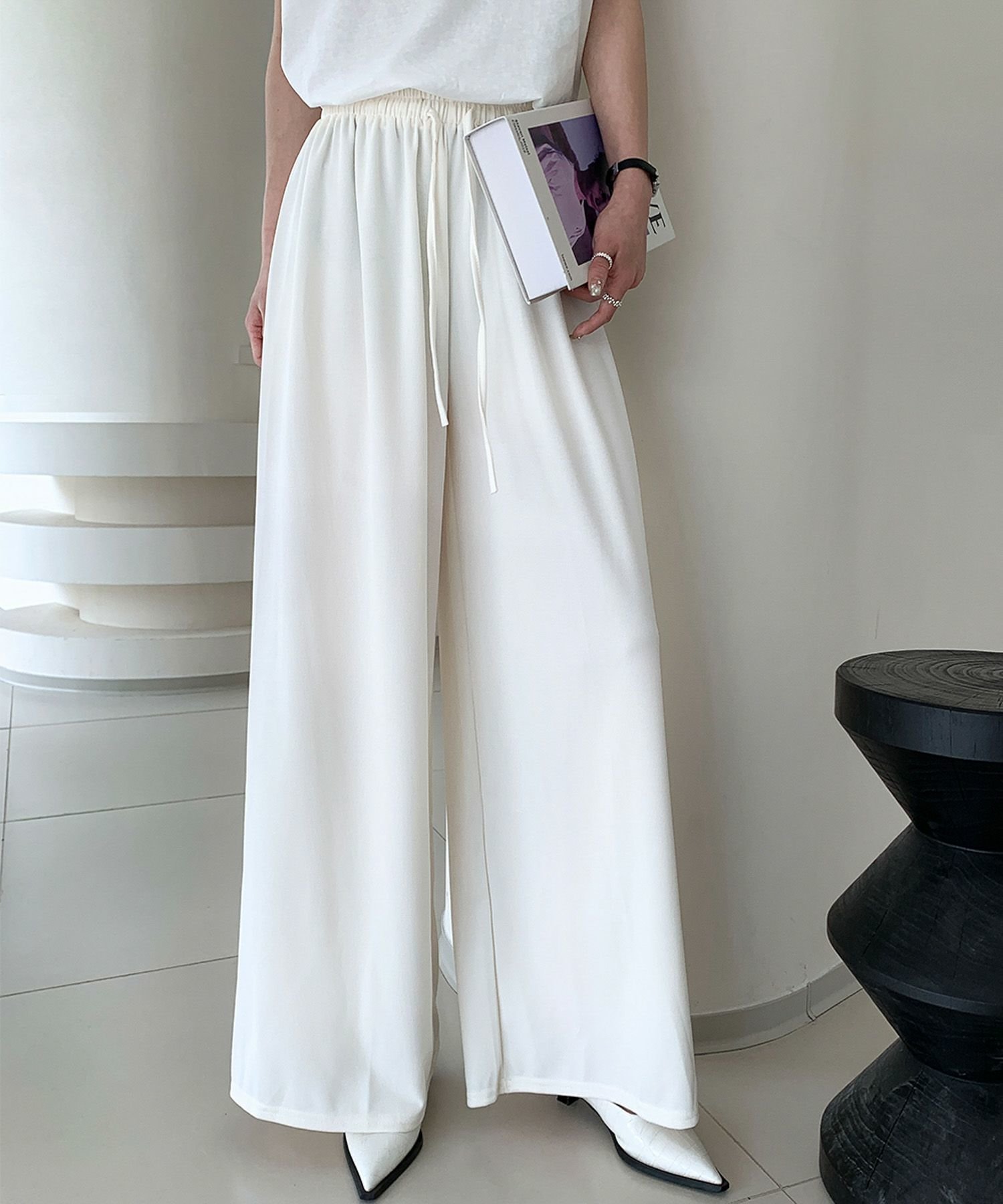 【ロワ/LOWO】のワイドシルエットリラクシーパンツ 人気、トレンドファッション・服の通販 founy(ファニー) 　ファッション　Fashion　レディースファッション　Fashion for Women　パンツ　Pants & Trousers　新作・新入荷　New Arrivals / New In　プチプライス・低価格　Affordable / Budget Price　 other-1|ID: prp329100004549702 ipo3291000000035502366