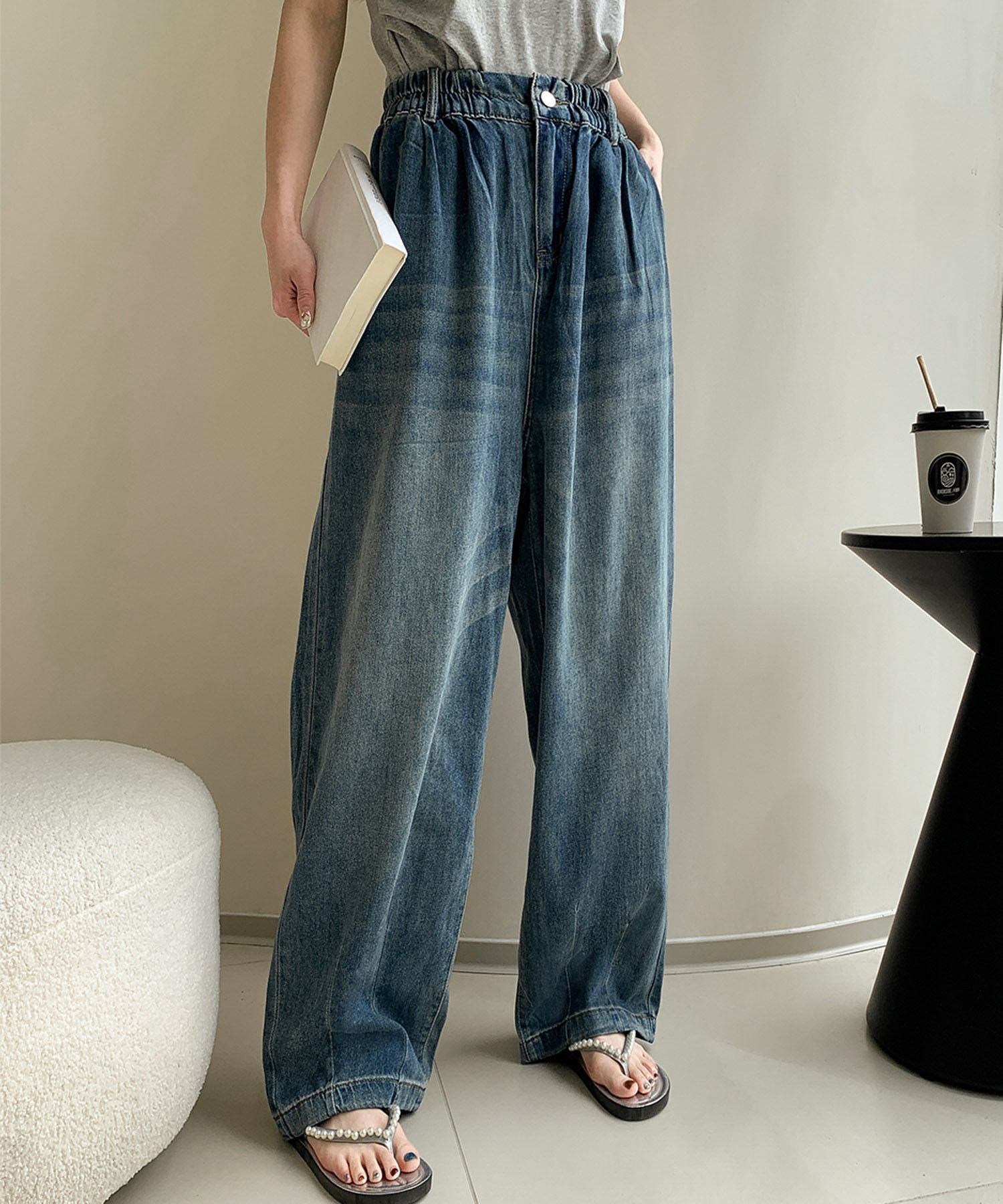 【ロワ/LOWO】の綿混カーヴィーシルエットハイウエストワイドデニムパンツ 人気、トレンドファッション・服の通販 founy(ファニー) 　ファッション　Fashion　レディースファッション　Fashion for Women　パンツ　Pants & Trousers　デニムパンツ・ジーンズ・美脚デニム　Denim Jeans & Pants　新作・新入荷　New Arrivals / New In　プチプライス・低価格　Affordable / Budget Price　 other-1|ID: prp329100004551998 ipo3291000000035899180