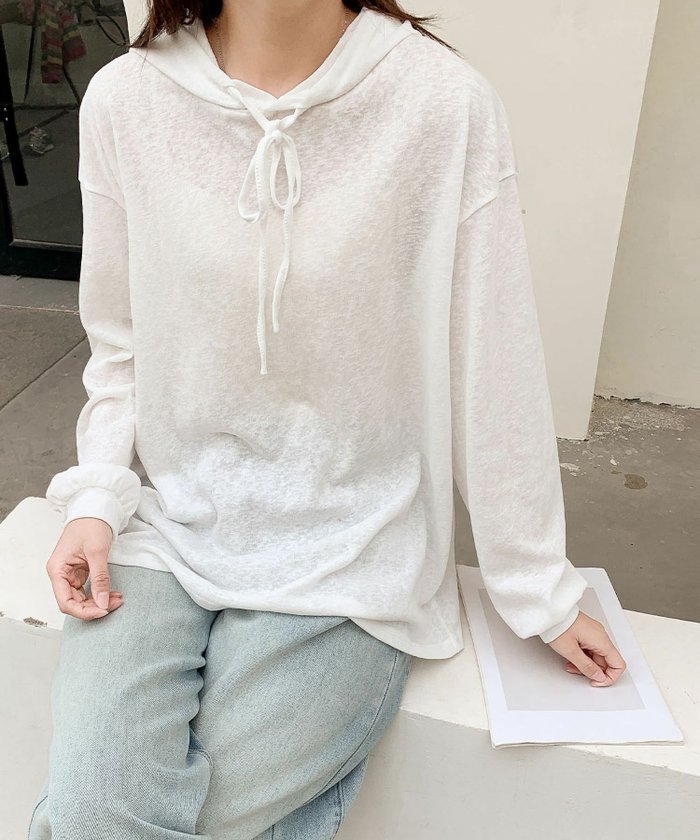 【ロワ/LOWO】の【2025SS】日よけニットパーカー インテリア・キッズ・メンズ・レディースファッション・服の通販 founy(ファニー) https://founy.com/ ファッション Fashion レディースファッション Fashion for Women トップス・カットソー Cut & Sew Tops ニット Knit Tops & Sweaters レディースパーカー・カジュアルフーディー Casual Hoodies & Sweatshirts 新作・新入荷 New Arrivals / New In 2025年 2025 2025春夏・S/S Spring/Summer 2025 SS25 おすすめ Recommended / Our Picks ジャケット Jacket, Outerwear パーカー Hoodie, Parka プチプライス・低価格 Affordable / Budget Price 夏 Summer |ID: prp329100004558079 ipo3291000000032222528