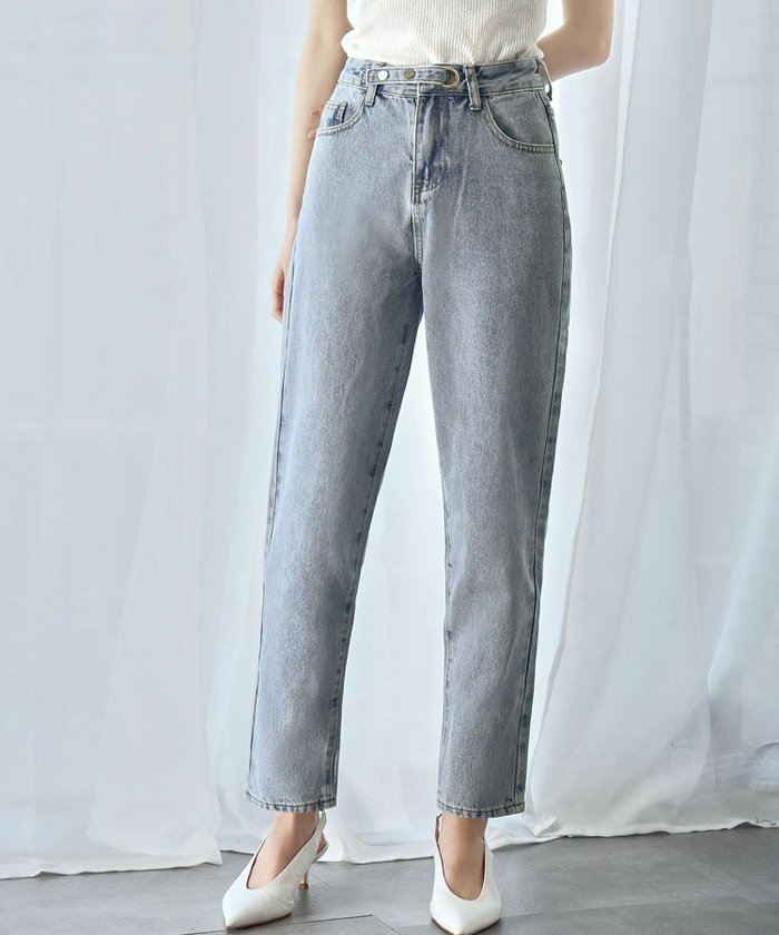 【アンピルーラ/Ampirula】のウエストベルトデザインテーパードデニムパンツ インテリア・キッズ・メンズ・レディースファッション・服の通販 founy(ファニー) https://founy.com/ ファッション Fashion レディースファッション Fashion for Women パンツ Pants & Trousers デニムパンツ・ジーンズ・美脚デニム Denim Jeans & Pants ベルト&ウエストマーク Belts & Waist Accessories 新作・新入荷 New Arrivals / New In プチプライス・低価格 Affordable / Budget Price |ID: prp329100004560876 ipo3291000000036167209