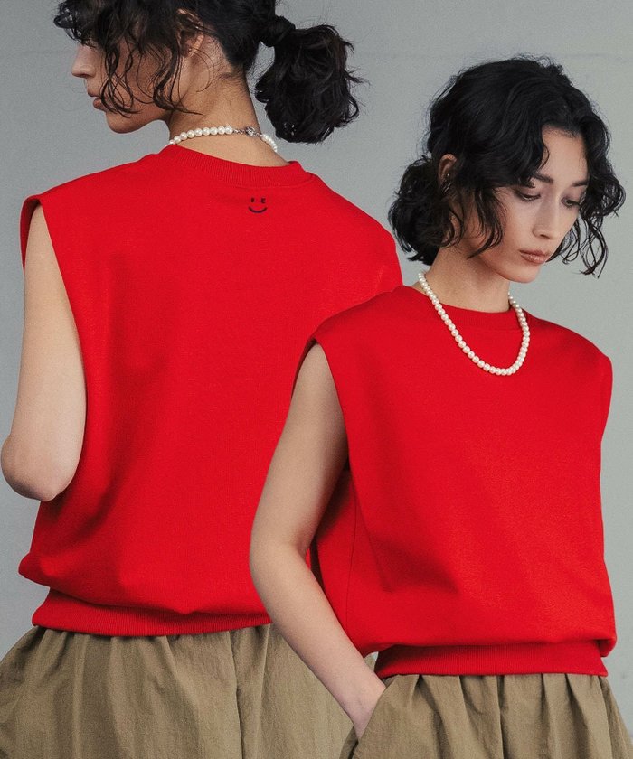 【エルフランク/ELFRANK】のノースリーブスウェットトップス インテリア・キッズ・メンズ・レディースファッション・服の通販 founy(ファニー) https://founy.com/ ファッション Fashion レディースファッション Fashion for Women トップス・カットソー Cut & Sew Tops キャミソール&ノースリーブ Camisoles & Sleeveless Tops レディースパーカー・カジュアルフーディー Casual Hoodies & Sweatshirts スウェット・クルーネックトップス Sweatshirts & Crewnecks / Relaxed Fit Sweat Tops 新作・新入荷 New Arrivals / New In プチプライス・低価格 Affordable / Budget Price |ID: prp329100004560881 ipo3291000000036165453