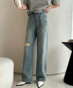 【ロワ/LOWO】 【2025SS】綿混クラッシュ加工ハイウエストワイドデニムパンツ人気、トレンドファッション・服の通販 founy(ファニー) ファッション Fashion レディースファッション WOMEN パンツ Pants デニムパンツ Denim Pants クラッシュ Crash スウェット Sweat デニム Denim フィット Fit リラックス Relax ワイド Wide NEW・新作・新着・新入荷 New Arrivals プチプライス・低価格 Affordable 2025年 2025 2025春夏・S/S Ss,Spring/Summer,2025 |ID:prp329100004562688