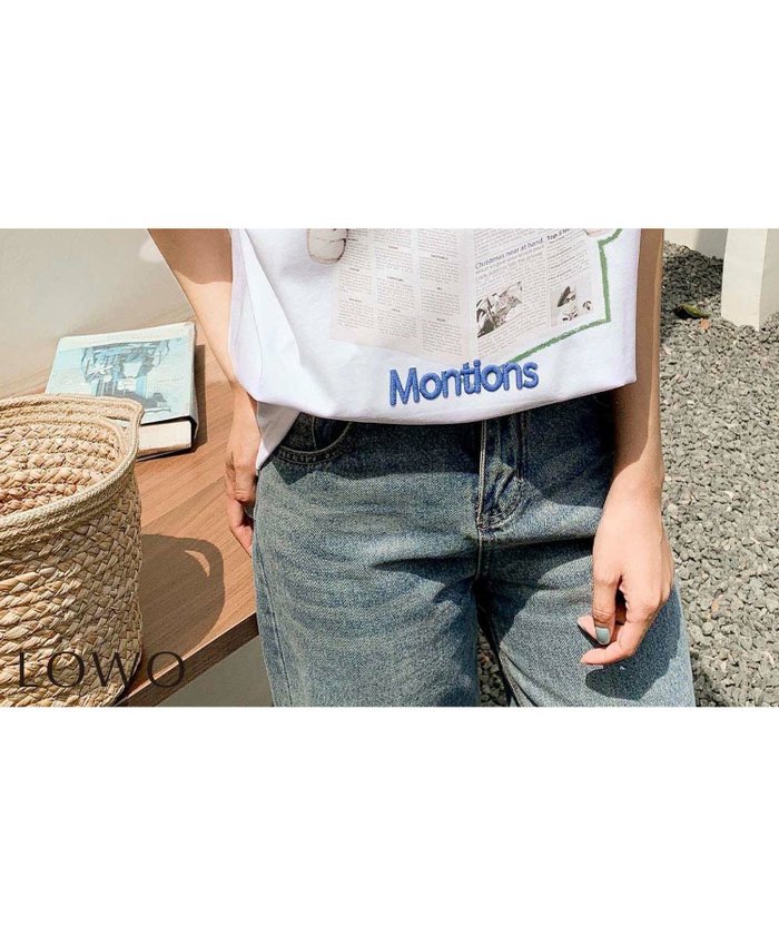 【ロワ/LOWO】の【2025SS】【綿100%使用】アニマルプリント刺繍Tシャツカットソー インテリア・キッズ・メンズ・レディースファッション・服の通販 founy(ファニー) https://founy.com/ ファッション Fashion レディースファッション Fashion for Women トップス・カットソー Cut & Sew Tops シャツ・ブラウス・オフィスカジュアル Elegant Blouses & Button-Ups ロングTシャツ・Tシャツ Longline T-Shirts & Tees カットソー・ベーシックTシャツ Cut-and-Sewn Tops / Stretch Tees & Basics 新作・新入荷 New Arrivals / New In 2025年 2025 2025春夏・S/S Spring/Summer 2025 SS25 アニマル Animal Print カットソー Cut and Sewn Top ジャケット Jacket, Outerwear フロント Front, Front Design プチプライス・低価格 Affordable / Budget Price プリント Print, Printed Pattern |ID: prp329100004585793 ipo3291000000032516219