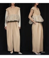 【ガール/GIRL】のペプラムチュールトップス・シアーインナー・パンツドレス3点セット結婚式ドレス 人気、トレンドファッション・服の通販 founy(ファニー) ファッション Fashion レディースファッション WOMEN パンツ Pants インナー Inner スリーブ Sleeve セットアップ Set Up ダブル Double チュール Tulle ドレス Dress 長袖 Long Sleeve バルーン Balloon フレンチ French ペプラム Peplum NEW・新作・新着・新入荷 New Arrivals プチプライス・低価格 Affordable エレガント 上品 Elegant 結婚式 Wedding Ceremony |ID:prp329100004585805