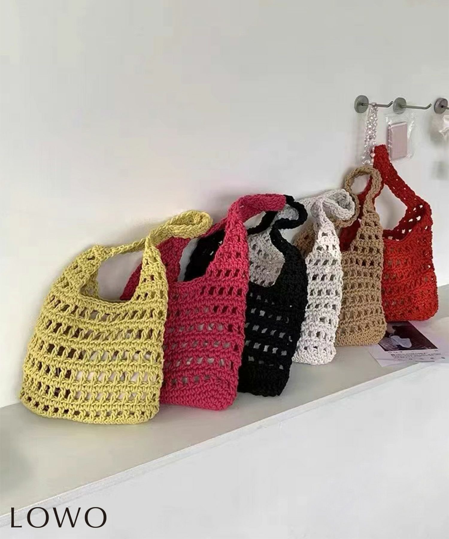 【ロワ/LOWO】の【2025SS】かぎ編みナチュラルトートバッグ 人気、トレンドファッション・服の通販 founy(ファニー) 　ファッション　Fashion　レディースファッション　Fashion for Women　バッグ　Bags　新作・新入荷　New Arrivals / New In　2025年　2025　2025春夏・S/S　Spring/Summer 2025 SS25　おすすめ　Recommended / Our Picks　プチプライス・低価格　Affordable / Budget Price　リゾート　Resort, Vacation Style　二次会　After Party　披露宴　Wedding Reception　結婚式　Wedding　財布　Wallet, Purse　 other-1|ID: prp329100004586987 ipo3291000000032528454