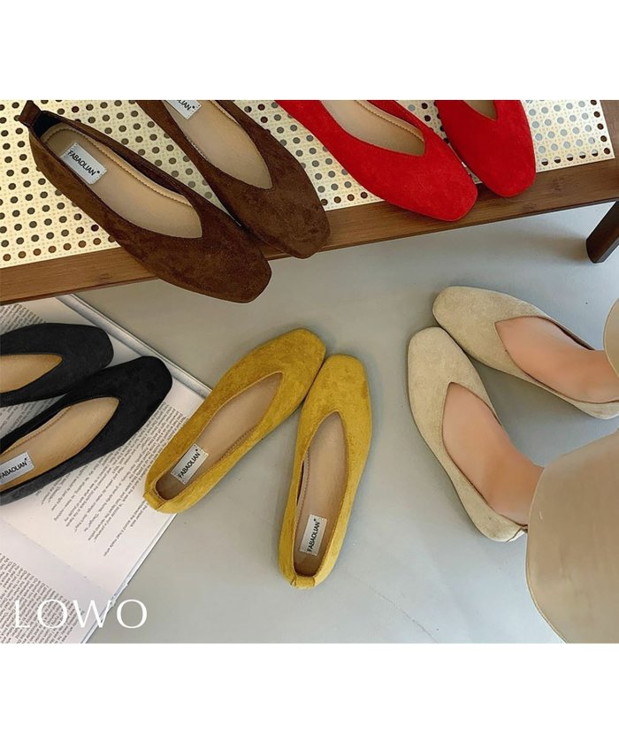 【ロワ/LOWO】の【2025SS】スクエアトゥVカットフラットシューズ インテリア・キッズ・メンズ・レディースファッション・服の通販 founy(ファニー) https://founy.com/ ファッション Fashion レディースファッション Fashion for Women 新作・新入荷 New Arrivals / New In 2025年 2025 2025春夏・S/S Spring/Summer 2025 SS25 シンプル Simple, Minimal ジーンズ Jeans, Denim Pants フラット Flat, Flat Shoes プチプライス・低価格 Affordable / Budget Price |ID: prp329100004586990 ipo3291000000032528465