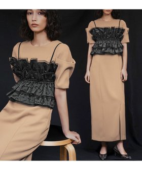 【ガール/GIRL】 リボンジャガードビスチェ・ワンピース2点セット結婚式パーティードレス人気、トレンドファッション・服の通販 founy(ファニー) ファッション Fashion レディースファッション Ladies' Fashion Online ワンピース Dress ドレス Party Dresses インナー Inner オケージョン Occasion シンプル Simple スリット Slit タフタ Taffeta チュール Tulle ドレス Dress ビスチェ Bustier リボン Ribbon NEW・新作・新着・新入荷 New Arrivals プチプライス・低価格 Affordable 結婚式 Wedding Ceremony |ID:prp329100004586991