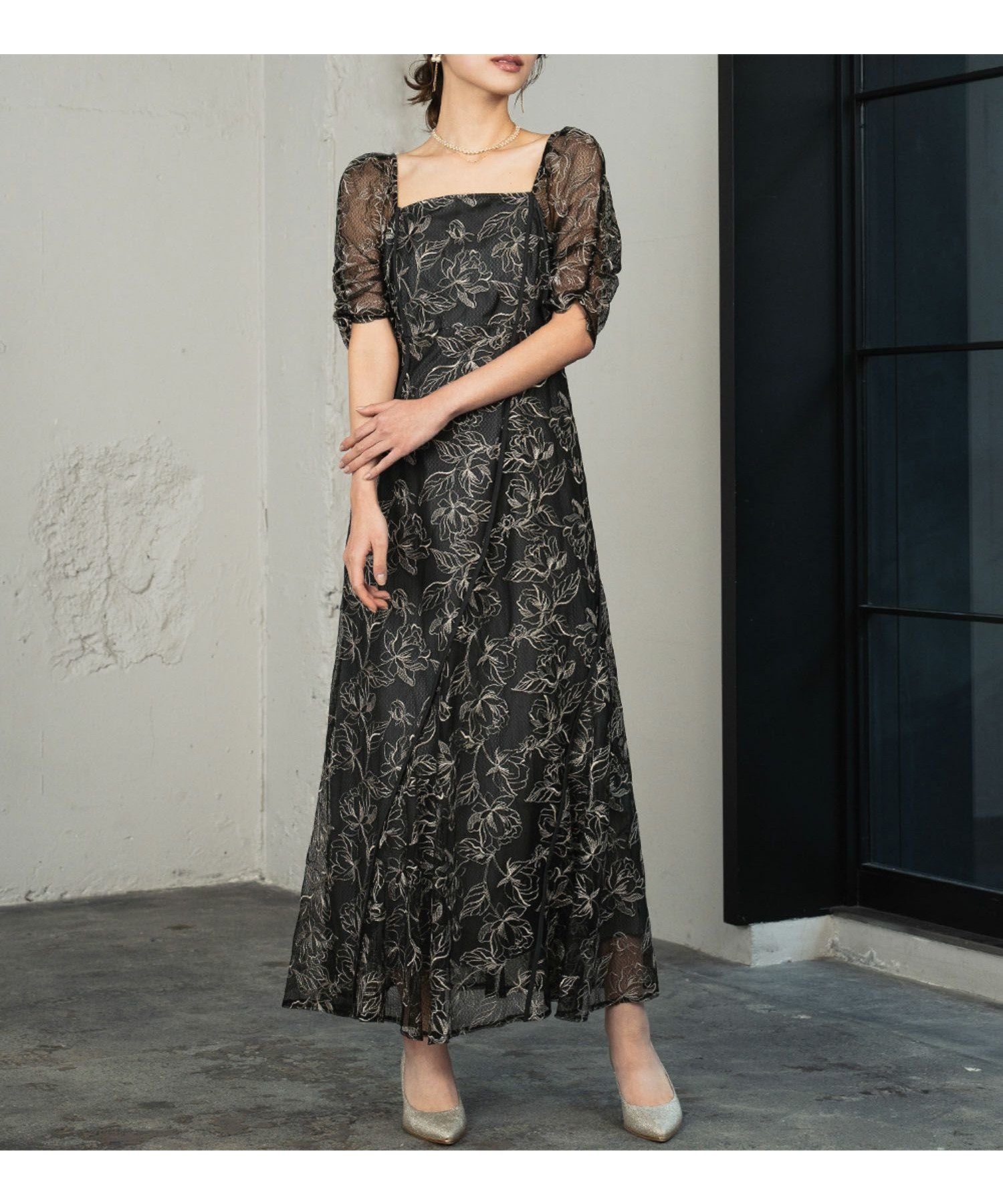 【ガール/GIRL】の【ANDRESD】パフスリーブフラワー刺繍チュールエンブロイダリー結婚式パーティーワンピースドレス 人気、トレンドファッション・服の通販 founy(ファニー) 　ファッション　Fashion　レディースファッション　Fashion for Women　ワンピース　Dresses　フォーマル・パーティードレス・結婚式用ドレス　Elegant & Casual Dresses　新作・新入荷　New Arrivals / New In　プチプライス・低価格　Affordable / Budget Price　結婚式　Wedding　 other-1|ID: prp329100004591521 ipo3291000000035501579