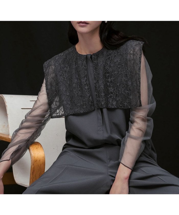 【ガール/GIRL】のセーラーカラーフラワーレースオールインワン結婚式パンツドレス インテリア・キッズ・メンズ・レディースファッション・服の通販 founy(ファニー) https://founy.com/ ファッション Fashion レディースファッション Fashion for Women パンツ Pants & Trousers 新作・新入荷 New Arrivals / New In ドレス Dress, One-Piece プチプライス・低価格 Affordable / Budget Price 結婚式 Wedding |ID: prp329100004591522 ipo3291000000035501586