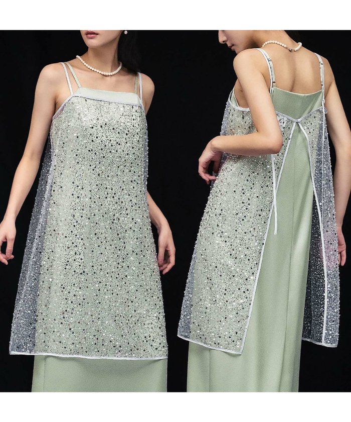 【ガール/GIRL】の【ANDRESD】レイヤードスパンコールチュニックキャミソール結婚式パーティーワンピースドレス インテリア・キッズ・メンズ・レディースファッション・服の通販 founy(ファニー) https://founy.com/ ファッション Fashion レディースファッション Fashion for Women ワンピース Dresses フォーマル・パーティードレス・結婚式用ドレス Elegant & Casual Dresses チュニック Tunic Tops & Dresses 新作・新入荷 New Arrivals / New In プチプライス・低価格 Affordable / Budget Price 結婚式 Wedding |ID: prp329100004592579 ipo3291000000036164914