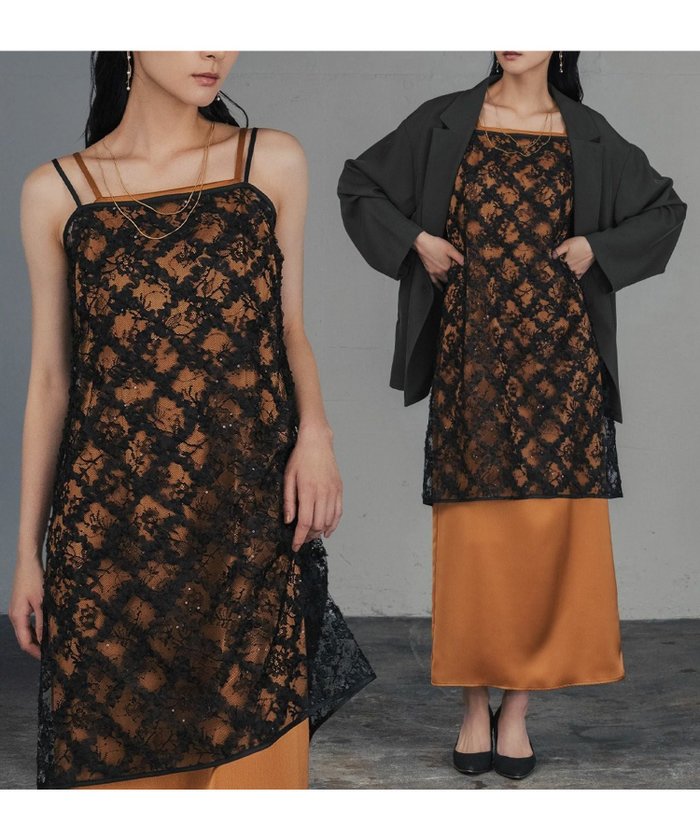 【ガール/GIRL】の【ANDRESD】2WAYレイヤードレースチュニックキャミソール結婚式パーティーワンピースドレス インテリア・キッズ・メンズ・レディースファッション・服の通販 founy(ファニー) https://founy.com/ ファッション Fashion レディースファッション Fashion for Women ワンピース Dresses フォーマル・パーティードレス・結婚式用ドレス Elegant & Casual Dresses チュニック Tunic Tops & Dresses 新作・新入荷 New Arrivals / New In プチプライス・低価格 Affordable / Budget Price 結婚式 Wedding |ID: prp329100004592580 ipo3291000000036164934