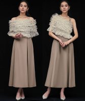 【ガール/GIRL】のマルチウェイシアートップス・キャミソール2点セット結婚式パーティーワンピースドレス 人気、トレンドファッション・服の通販 founy(ファニー) ファッション Fashion レディースファッション Ladies' Fashion Online ワンピース Dress ドレス Party Dresses NEW・新作・新着・新入荷 New Arrivals アシンメトリー Asymmetry インナー Inner オフショル Off Shoulder キャミソール Camisole チュール Tulle パターン Pattern プチプライス・低価格 Affordable エレガント 上品 Elegant 結婚式 Wedding Ceremony |ID:prp329100004597630