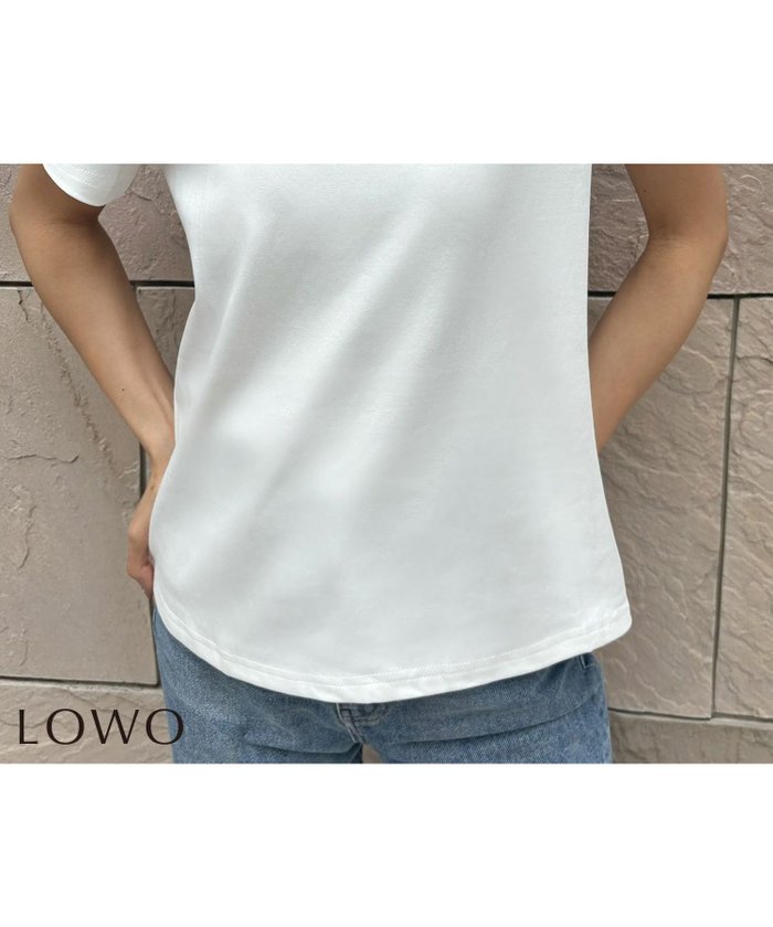 【ロワ/LOWO】の【2025SS】綿混選べる2タイプワンポイント刺繍シンプルTシャツカットソー インテリア・キッズ・メンズ・レディースファッション・服の通販 founy(ファニー) https://founy.com/ ファッション Fashion レディースファッション Fashion for Women トップス・カットソー Cut & Sew Tops シャツ・ブラウス・オフィスカジュアル Elegant Blouses & Button-Ups ロングTシャツ・Tシャツ Longline T-Shirts & Tees カットソー・ベーシックTシャツ Cut-and-Sewn Tops / Stretch Tees & Basics 新作・新入荷 New Arrivals / New In 2025年 2025 2025春夏・S/S Spring/Summer 2025 SS25 カットソー Cut and Sewn Top コンパクト Compact, Small Size シンプル Simple, Minimal ジャケット Jacket, Outerwear プチプライス・低価格 Affordable / Budget Price ワンポイント One Point, Statement Accent |ID: prp329100004598646 ipo3291000000032688191