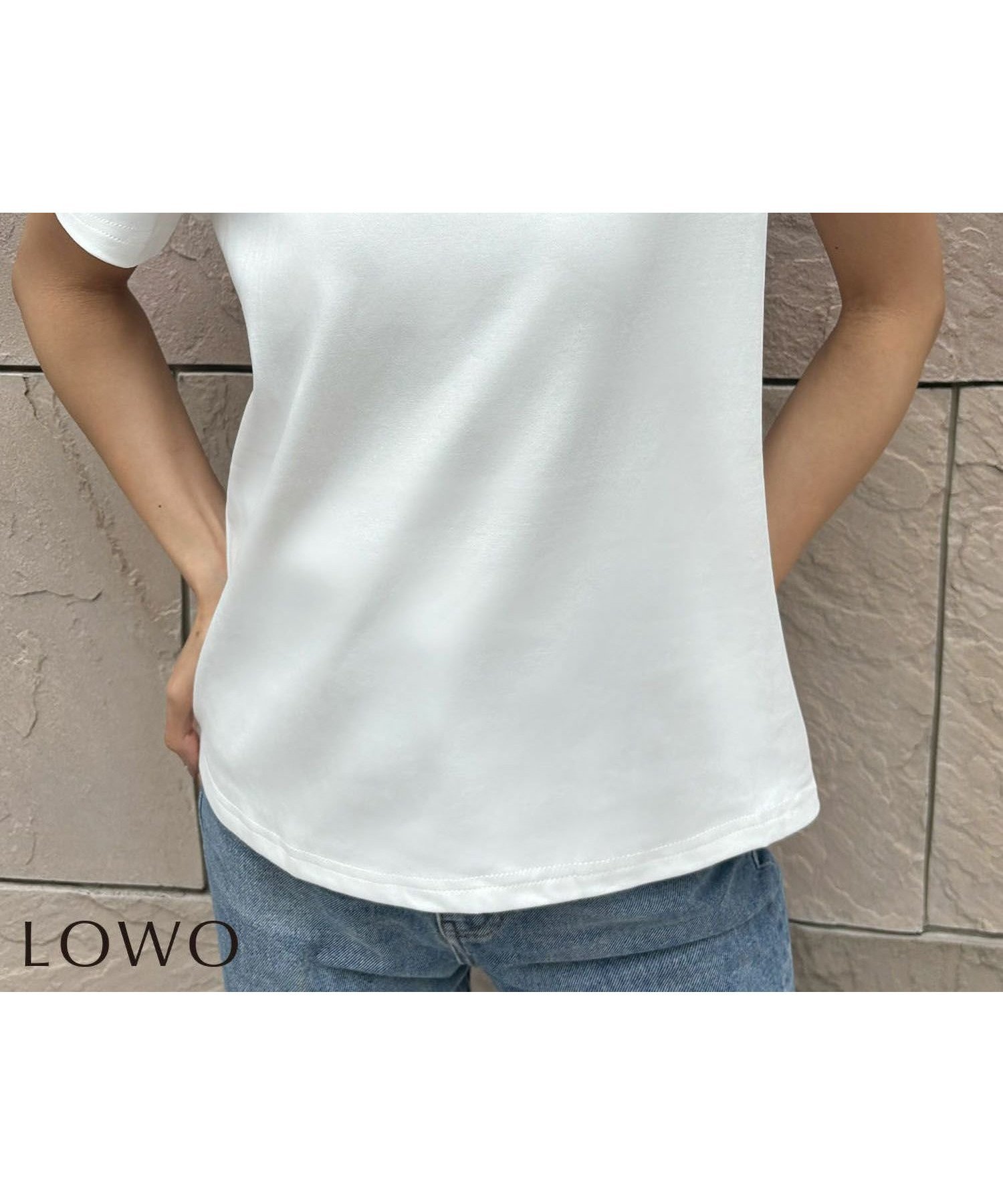 【ロワ/LOWO】の【2025SS】綿混選べる2タイプワンポイント刺繍シンプルTシャツカットソー 人気、トレンドファッション・服の通販 founy(ファニー) 　ファッション　Fashion　レディースファッション　Fashion for Women　トップス・カットソー　Cut & Sew Tops　シャツ・ブラウス・オフィスカジュアル　Elegant Blouses & Button-Ups　ロングTシャツ・Tシャツ　Longline T-Shirts & Tees　カットソー・ベーシックTシャツ　Cut-and-Sewn Tops / Stretch Tees & Basics　新作・新入荷　New Arrivals / New In　2025年　2025　2025春夏・S/S　Spring/Summer 2025 SS25　カットソー　Cut and Sewn Top　コンパクト　Compact, Small Size　シンプル　Simple, Minimal　ジャケット　Jacket, Outerwear　プチプライス・低価格　Affordable / Budget Price　ワンポイント　One Point, Statement Accent　 other-1|ID: prp329100004598646 ipo3291000000032688191