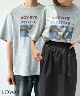 【ロワ/LOWO】 【2025SS】【綿100%使用】ユニセックスレトロプリントオーバーサイズTシャツカットソー人気、トレンドファッション・服の通販 founy(ファニー) ファッション Fashion レディースファッション Ladies' Fashion Online トップス・カットソー Tops/Tshirt シャツ/ブラウス Shirts/Blouses ロング / Tシャツ T-Shirts カットソー Cut and Sewn NEW・新作・新着・新入荷 New Arrivals 2025年 2025 2025春夏・S/S Ss,Spring/Summer,2025 カットソー Cut And Sew フロント Front プチプライス・低価格 Affordable プリント Print |ID:prp329100004599744