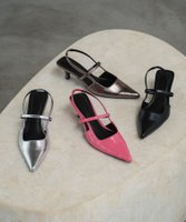 【ガール/GIRL】のスリングバックポインテッドトゥローヒール結婚式パーティーパンプス 人気、トレンドファッション・服の通販 founy(ファニー) ファッション Fashion レディースファッション Fashion for Women バッグ Bags 新作・新入荷 New Arrivals / New In プチプライス・低価格 Affordable / Budget Price 結婚式 Wedding |ID:prp329100004644702