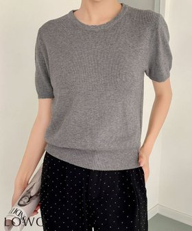 【ロワ/LOWO】 セミコンパクトシルエットラメニットプルオーバー人気、トレンドファッション・服の通販 founy(ファニー) ファッション Fashion レディースファッション Fashion for Women トップス・カットソー Cut & Sew Tops ニット Knit Tops & Sweaters カジュアルプルオーバー・ニットトップス Pullovers & Knit Tops / Casual Pullovers 新作・新入荷 New Arrivals / New In プチプライス・低価格 Affordable / Budget Price |ID:prp329100004652246