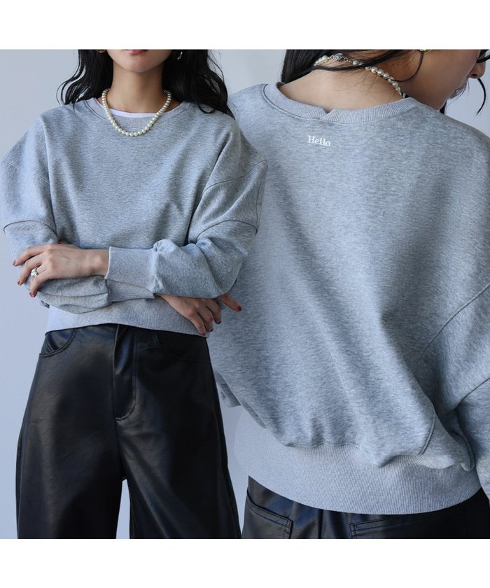 【エルフランク/ELFRANK】の【2025AW先行予約】自宅で洗えるワンポイント刺繍バックスリットスウェットプルオーバー インテリア・キッズ・メンズ・レディースファッション・服の通販 founy(ファニー) https://founy.com/ ファッション Fashion レディースファッション Fashion for Women トップス・カットソー Cut & Sew Tops レディースパーカー・カジュアルフーディー Casual Hoodies & Sweatshirts カジュアルプルオーバー・ニットトップス Pullovers & Knit Tops / Casual Pullovers スウェット・クルーネックトップス Sweatshirts & Crewnecks / Relaxed Fit Sweat Tops バッグ Bags 新作・新入荷 New Arrivals / New In 2025年 2025 2025-2026秋冬・A/W Autumn/Winter 2025–26 AW25–26 プチプライス・低価格 Affordable / Budget Price ワンポイント One Point, Statement Accent 洗える Machine Washable |ID: prp329100004657801 ipo3291000000033730584