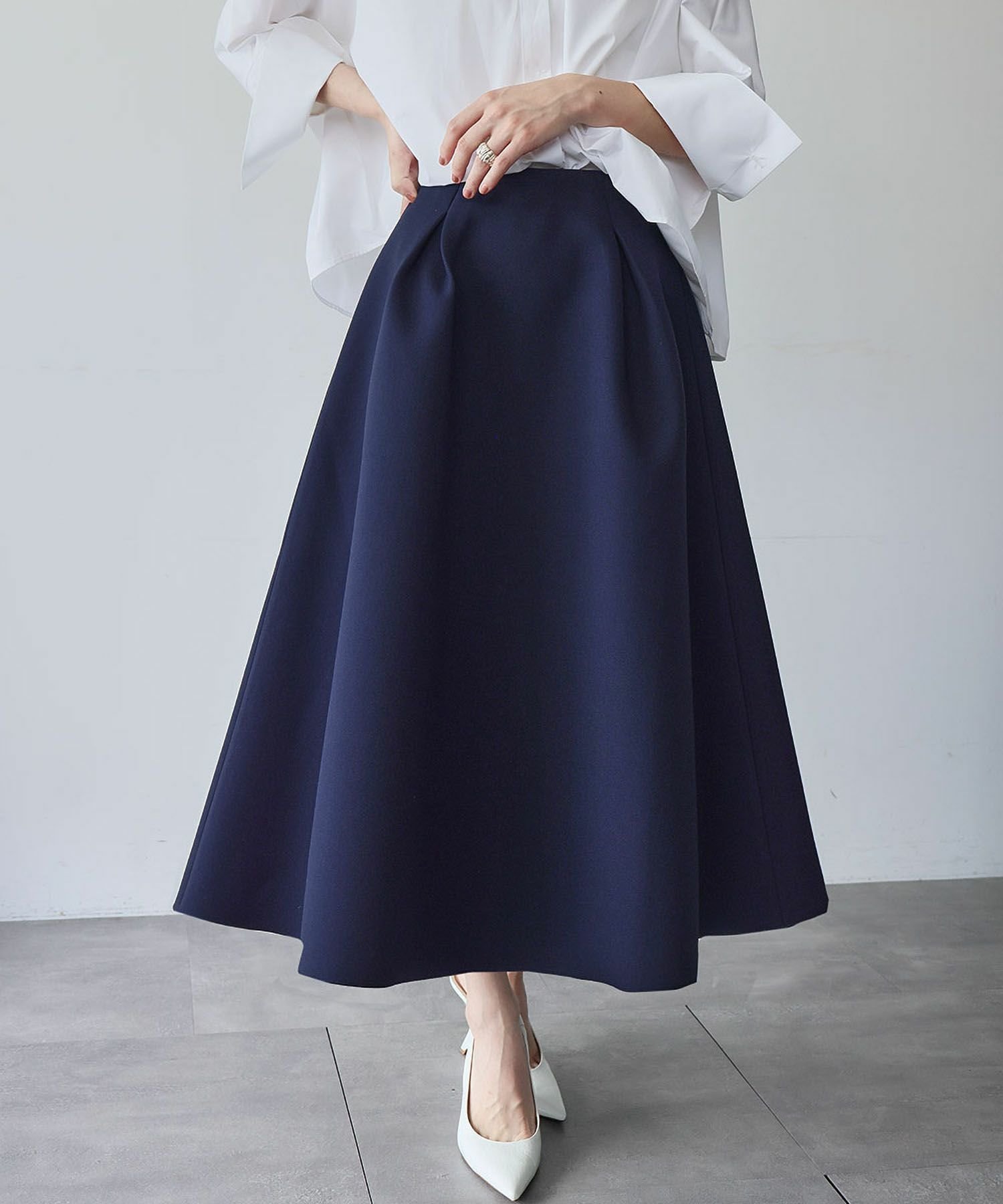 【エルフランク/ELFRANK】の【2025AW】ボンディングタックフレアスカート 人気、トレンドファッション・服の通販 founy(ファニー) 　ファッション　Fashion　レディースファッション　Fashion for Women　スカート　Skirts　Aライン・フレアスカート　A-Line & Flared Skirts　新作・新入荷　New Arrivals / New In　2025年　2025　2025-2026秋冬・A/W　Autumn/Winter 2025–26 AW25–26　プチプライス・低価格　Affordable / Budget Price　 other-1|ID: prp329100004661276 ipo3291000000033730554