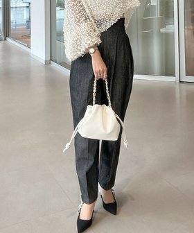 【エルフランク/ELFRANK】 【2025AW】自宅で洗えるハイウエストデニムテーパードパンツ人気、トレンドファッション・服の通販 founy(ファニー) ファッション Fashion レディースファッション Fashion for Women パンツ Pants & Trousers 新作・新入荷 New Arrivals / New In 2025年 2025 2025-2026秋冬・A/W Autumn/Winter 2025–26 AW25–26 プチプライス・低価格 Affordable / Budget Price 洗える Machine Washable |ID:prp329100004672192