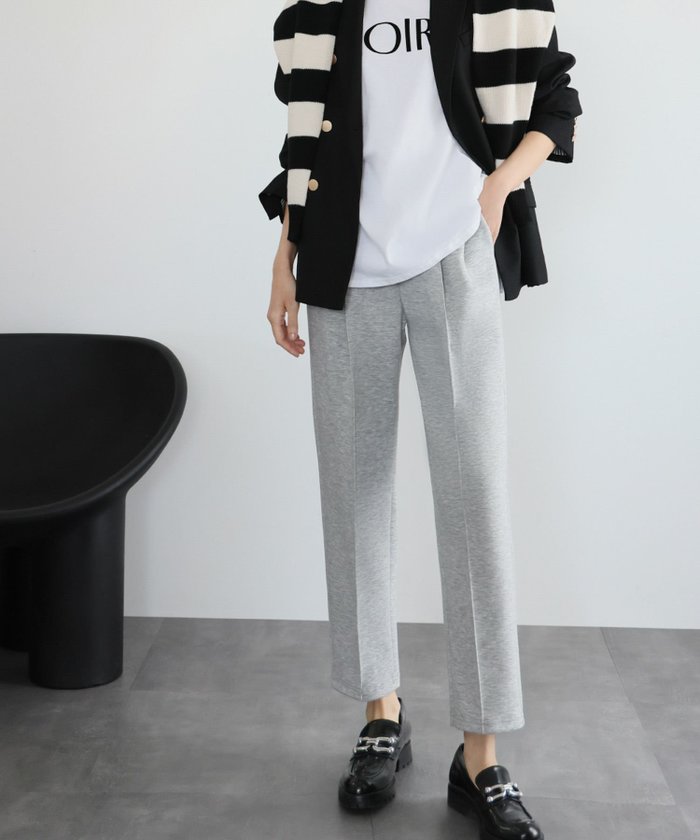 【エルフランク/ELFRANK】のダンボール生地センタータックテーパードパンツ Washable インテリア・キッズ・メンズ・レディースファッション・服の通販 founy(ファニー) https://founy.com/ ファッション Fashion レディースファッション Fashion for Women パンツ Pants & Trousers 新作・新入荷 New Arrivals / New In プチプライス・低価格 Affordable / Budget Price |ID: prp329100004683573 ipo3291000000035504053