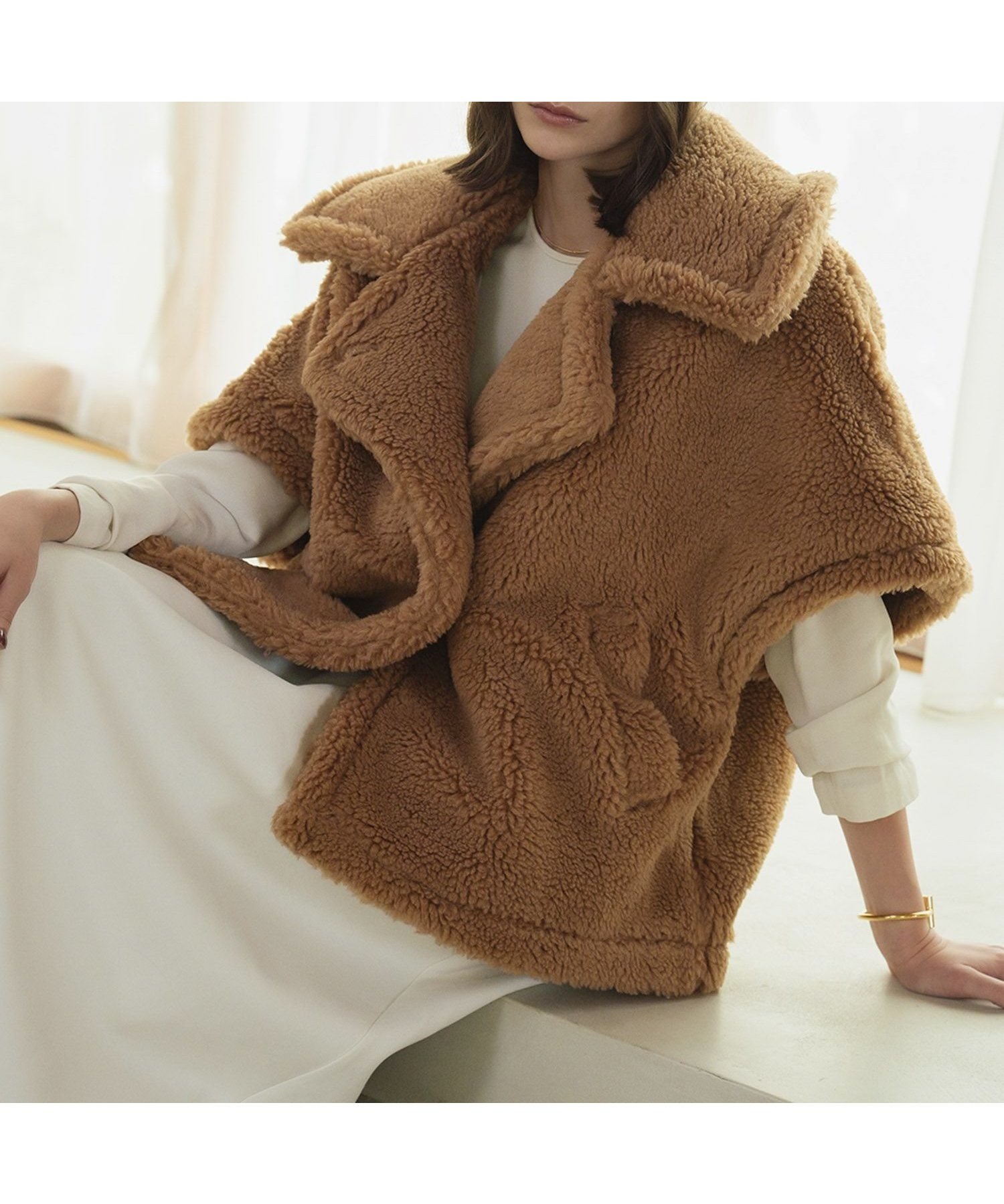 【エルフランク/ELFRANK】の【冬本番の今だけ】特別プライスでご提供 テディベアボアコート/ふんわり包まれる上品ミドル丈アウター【2025AW】 人気、トレンドファッション・服の通販 founy(ファニー) 　ファッション　Fashion　レディースファッション　Fashion for Women　アウター　Coat / Outerwear Collection　コート・ロングコート・ピーコート　Long Coats, Peacoats & More　新作・新入荷　New Arrivals / New In　2025年　2025　2025-2026秋冬・A/W　Autumn/Winter 2025–26 AW25–26　プチプライス・低価格　Affordable / Budget Price　ミドル　Middle Length, Mid Height　エレガント 上品　Elegant　冬　Winter / This Winter　 other-1|ID: prp329100004685015 ipo3291000000035898338